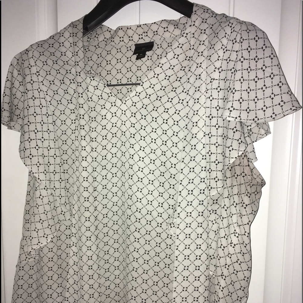 Worthington Design Print Blouse
